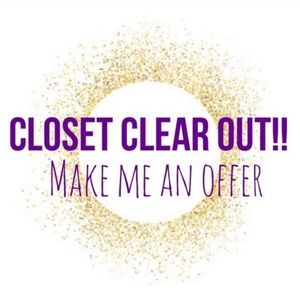 Closet clear out. New markdowns!